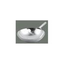 Winco Stainless Steel Welded Joint Chinese Wok, 14 inch.