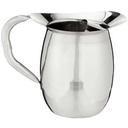 Winco Stainless Steel Deluxe Bell Pitcher with Ice Catcher, 2 Quart -- 12 per case.