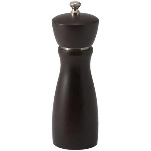 Winco Modern Espresso Finish Maestro Pepper Mill, 6 inch -- 6 per case.
