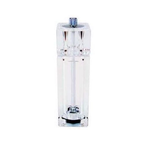 Winco Clear Acrylic Pepper Mill/salt Shaker, 6 Inch Height
