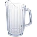 Winco SAN Plastic Clear Water Pitcher, 32 Ounce -- 12 per case.