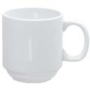 Yanco Abco Porcelain Round Stackable Super White Prime Mug, 16 Ounce -- 36 per case.