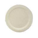 Yanco Ardis Melamine Beige Round Dinner Plate, 7 1/4 inch Diameter -- 48 per case.