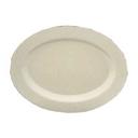 Yanco Ardis Melamine Beige Oval Platter, 9 1/2 inch Length x 7 1/4 inch Width -- 24 per case.