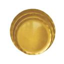 Yanco Melamine Round Gold Catering Plate, 18 inch Diameter -- 6 per case.