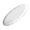 Yanco Melamine Oval White Catering Platter, 30 inch Diameter -- 6 per case.