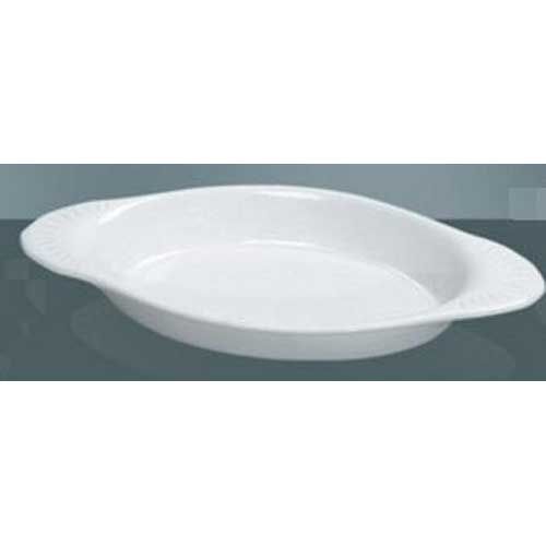 Yanco Porcelain Oval Super White Accessories Welsh Rabbit, 12 Ounce -- 36 Per Case