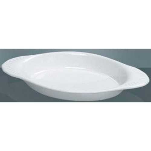 Yanco Porcelain Oval Super White Accessories Welsh Rabbit, 15 Ounce -- 36 per case.