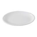 Yanco Melamine Oval White Coupe Platter, 12 inch Length x 8 inch Width -- 12 per case.