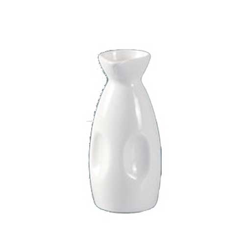 Yanco Fuji Porcelain Bone White Round Wine/Sake Port, 7 1/2 Ounce -- 36 per case.