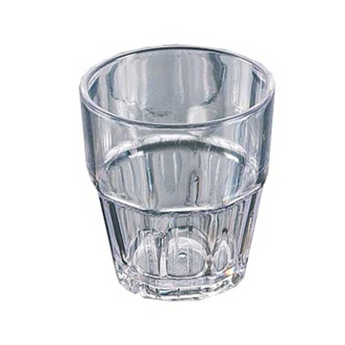 Yanco Hawaii San Plastic Clear Rocks, 5 1/2 Ounce -- 72 per case.