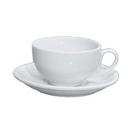 Yanco Mayor Porcelain Super White Round Narrow Rim Low Cup, 7 Ounce -- 36 per case.