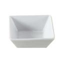 Yanco Main Land Porcelain Super White Square Dessert Bowl, 5 1/2 Ounce -- 36 per case.
