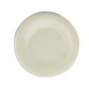 Yanco Milestone Melamine Ivory Round Wide Rim Plate, 7 1/2 inch Diameter -- 48 per case.