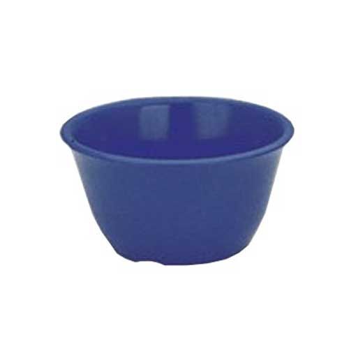 Yanco Milestone Melamine Blue Round Bouillon Cup, 7 Ounce -- 48 Per Case