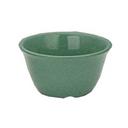 Yanco Milestone Melamine Green Round Bouillon Cup, 7 Ounce -- 48 per case.