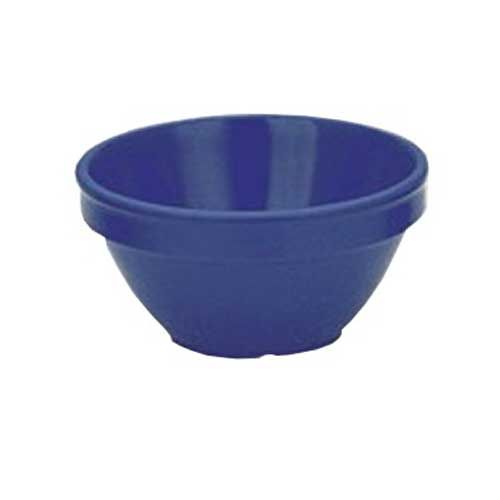 Yanco Milestone Melamine Blue Round Bouillon Cup, 8 Ounce -- 48 Per Case