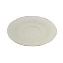Yanco Milestone Melamine Ivory Round Saucer Only, 5 1/2 inch Diameter -- 48 per case.