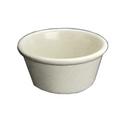 Yanco Nu Classic Melamine Bone White Round Smooth Ramekin, 2 Ounce -- 72 per case.
