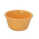 Yanco Nu Classic Melamine Yellow Round Smooth Ramekin, 2 Ounce -- 72 per case.