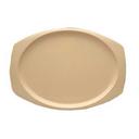 Yanco Nessico Melamine Tan Platter, 9 1/2 inch Length -- 24 per case.