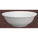 Yanco Nessico Melamine White Round Rimless Bowl, 45 Ounce -- 12 per case.