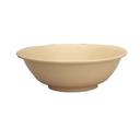 Yanco Nessico Melamine Tan Round Rimless Bowl, 57 Ounce -- 12 per case.