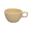 Yanco Nessico Melamine Tan Round Ovide Cup, 7 Ounce -- 48 per case.