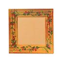 Yanco Olive Melamine Square Plate, 12 inch Length x 12 inch Width -- 12 per case.