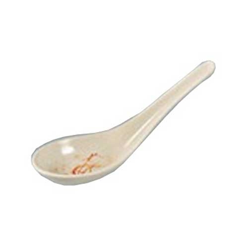 Yanco Orchis Melamine Soup Spoon, 5 1/2 inch Length -- 72 per case.