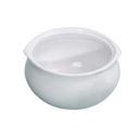 Yanco Porcelain Super White Round Accessories Onion Soup Crock, 12 Ounce -- 24 per case.