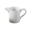 Yanco Paris Porcelain Super White Round Creamer with Handle, 6 1/2 Ounce -- 36 per case.