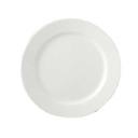 Yanco Piscataway Porcelain White Round Plate, 8 1/4 inch Diameter -- 36 per case.