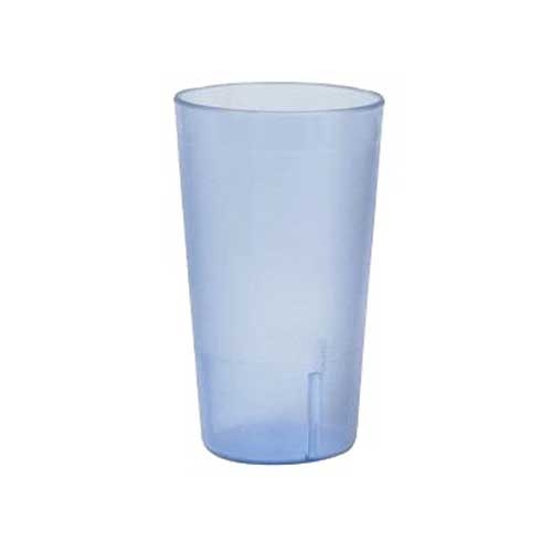 Yanco Plastic Blue Tumbler, 8 Ounce -- 72 per case.