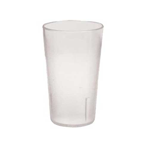 Yanco Plastic Clear Tumbler, 8 Ounce -- 72 per case.