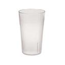 Yanco Plastic Clear Tumbler, 9 1/2 Ounce -- 72 per case.