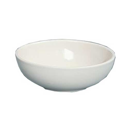 Yanco Recovery Ceramic American White Round Rolled Edge Salad/Soup/Pasta Bowl, 25 Ounce -- 24 per case.