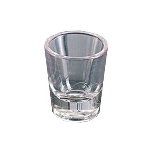 Yanco San Clear Shot Glass, 1 Ounce -- 24 per case.