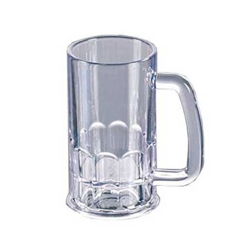 Yanco San Clear Beer Mug, 10 Ounce -- 24 Per Case