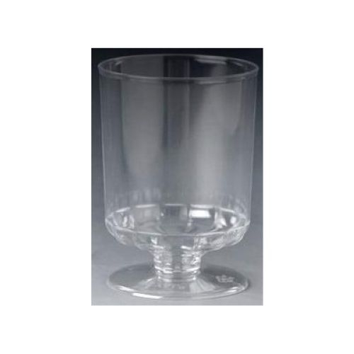 Royal Plasticware Elite Stemware Clear Pedastal Taster Cup, 4 Ounce - 12 per pack -- 10 packs per case.