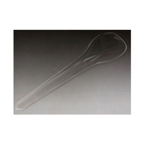 Royal Plasticware Miniatures Clear Taster/Gelato Spoon -- 1000 per case.