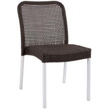 Emu Americas Llc Rita Aluminum Outdoor Stacking Side Chair, 33 X 18.5 X 23 Inch -- 4 Per Case