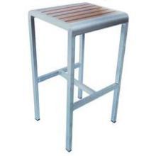Emu Sid Oak With Brushed Aluminum Edge Outdoor Indoor Backless Barstool, 30 X 16.5 X 15 Inch -- 2 Per Case