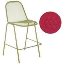 Emu Golf Antique Red Outdoor Indoor Stacking Barstool, 44 X 24 X 24.5 Inch -- 2 Per Case