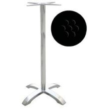 Emu Zak Antique Black Outdoor Indoor Bar Table H Base Only, 41.5 x 26 inch.