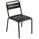 Emu Star Antique Bronze Outdoor Indoor Stacking Side Chair, 32 x 21.5 x 24 inch -- 4 per case.