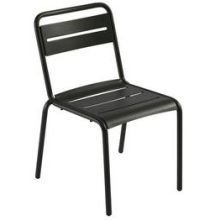 Emu Star Antique Bronze Outdoor Indoor Stacking Side Chair, 32 X 21.5 X 24 Inch -- 4 Per Case