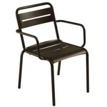 Emu Star Antique Bronze Outdoor Indoor Stacking Armchair, 32 X 23 X 24 Inch -- 4 Per Case