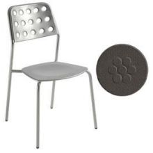 Emu Shot Antique Bronze Outdoor Indoor Stacking Side Chair, 33 x 19.5 x 21 inch -- 4 per case.