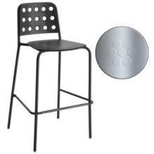 Emu Shot Glossy Aluminum Outdoor Indoor Stacking Barstool, 40 X 21.5 X 21 Inch -- 4 Per Case